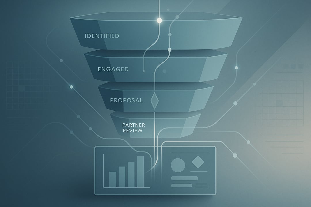 Strategic sales pipeline management for professional services