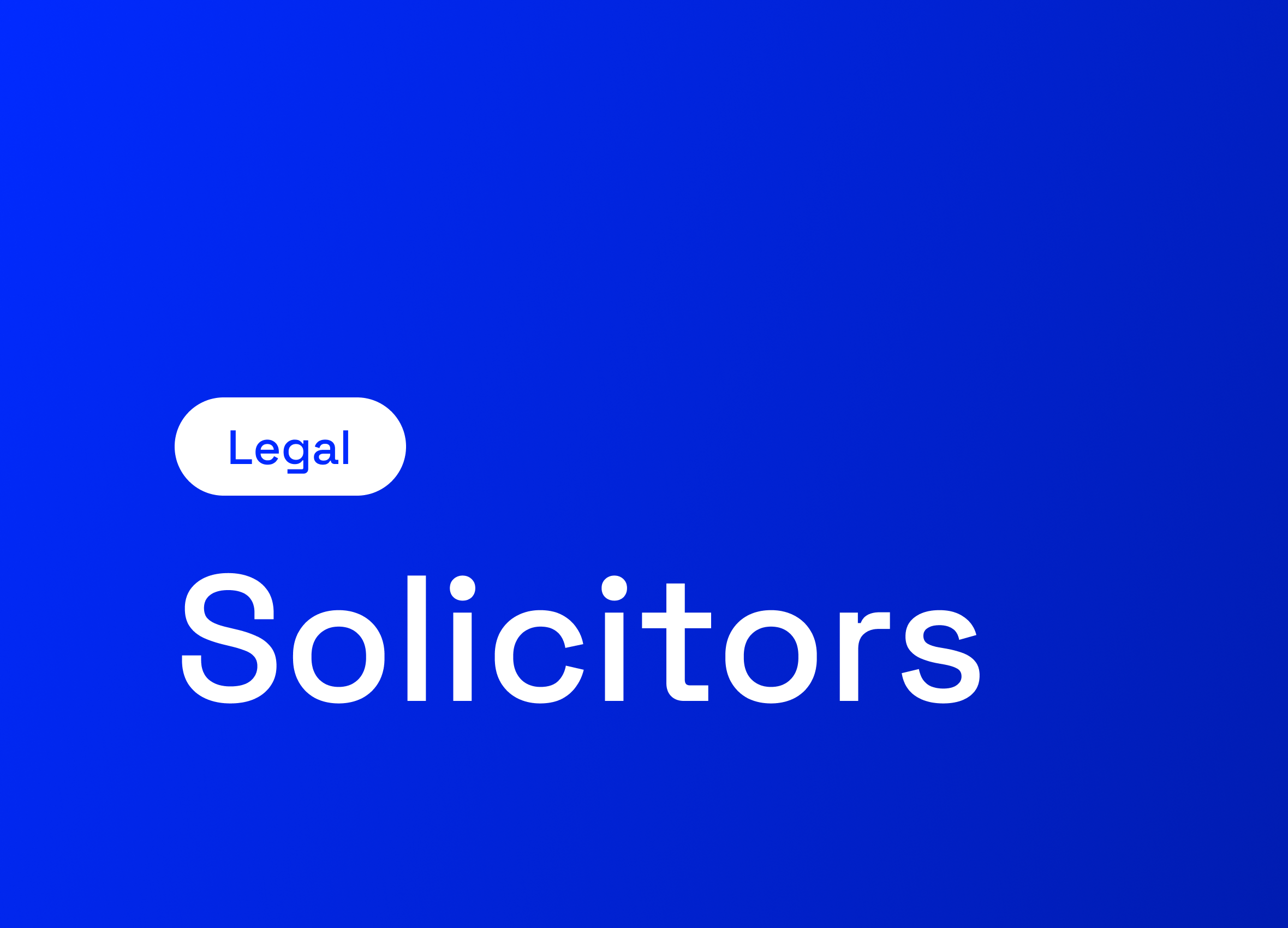 Legal - Solicitors 1
